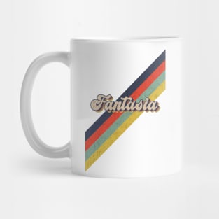 retro vintage color Fantasia Mug